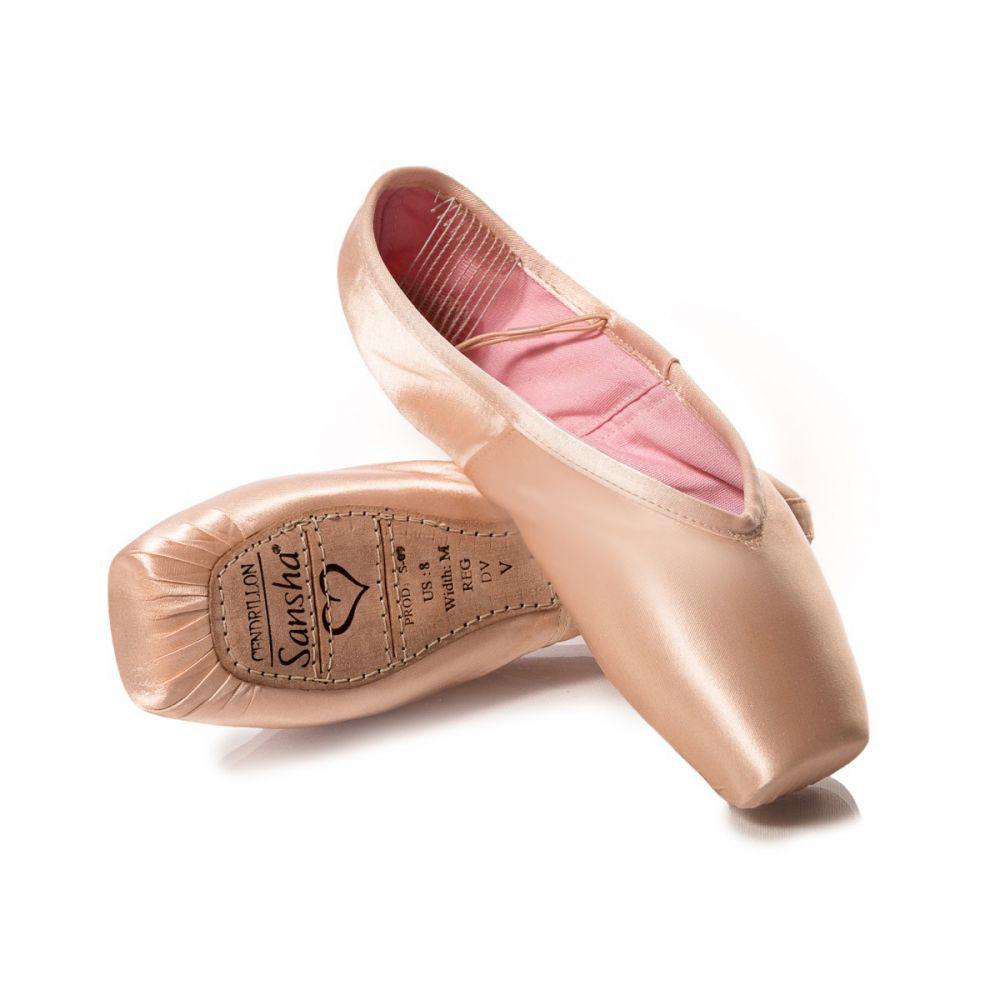 Chaussons De Pointe Sansha Pour Danse Classique, Taille 39, Couleur Rose, Neufs