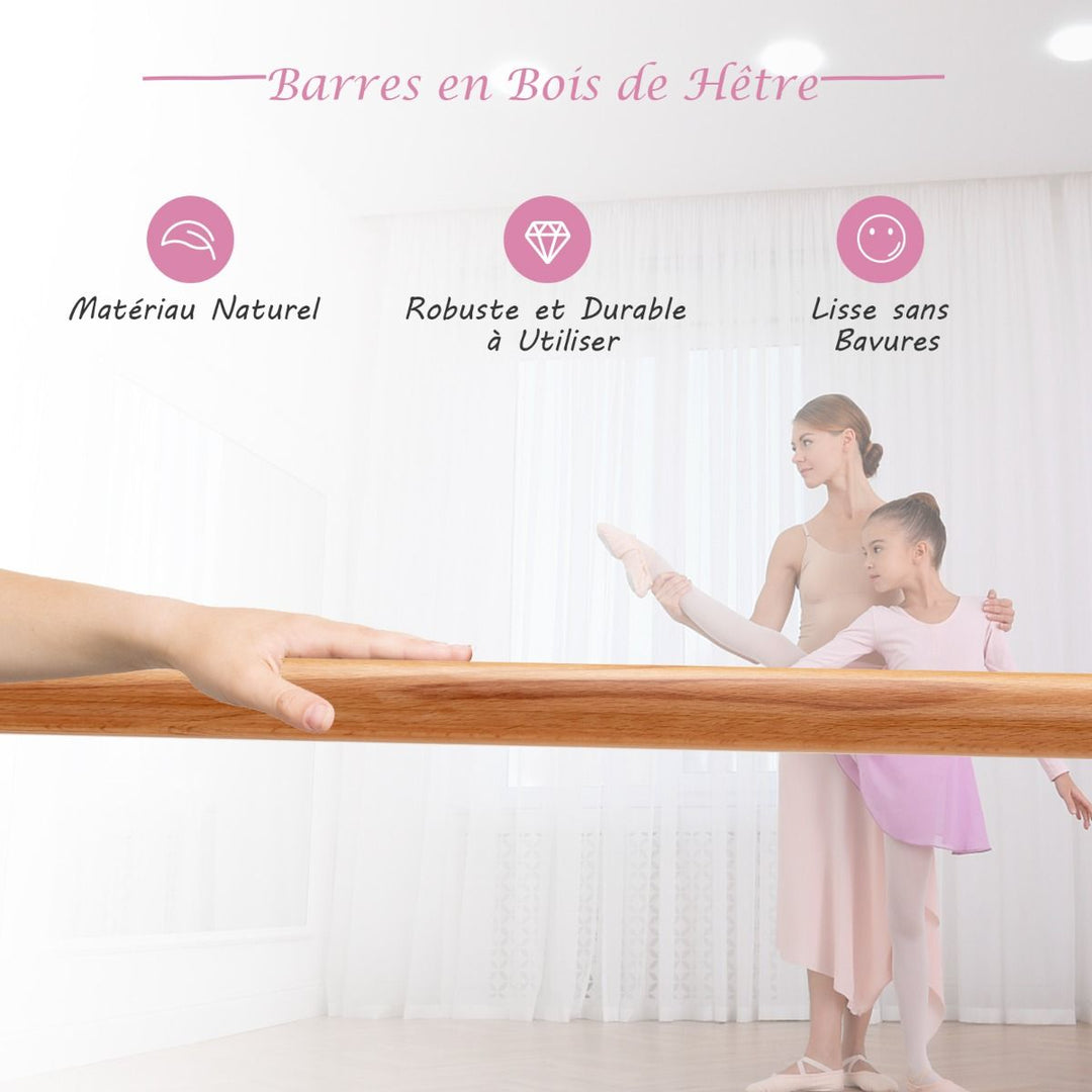 Barre de Ballet Portable de 120 cm