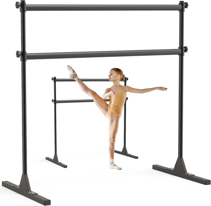 Barre Ballet acier longueur 1,2 ou 1m50m hauteur réglable