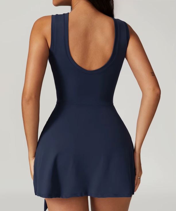 Combi-short avec jupe attaché Viviane