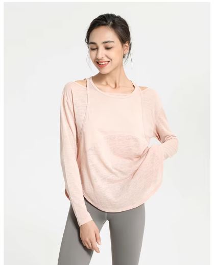 Top manches longues épaules dénudées Shana