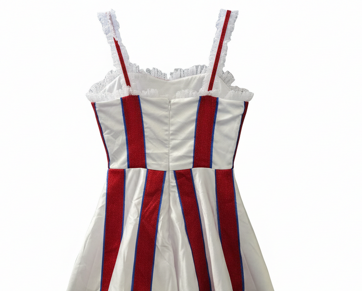 Robe longue French Cancan