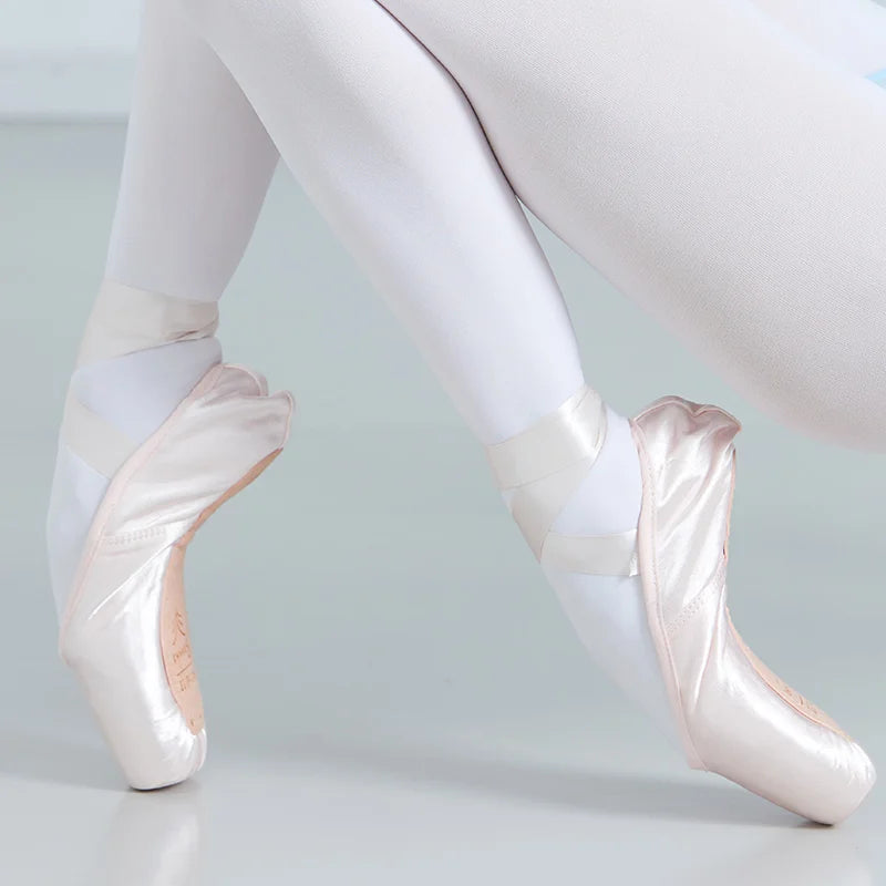 Chaussons Pointes satin Sansha Essentiel Récital2