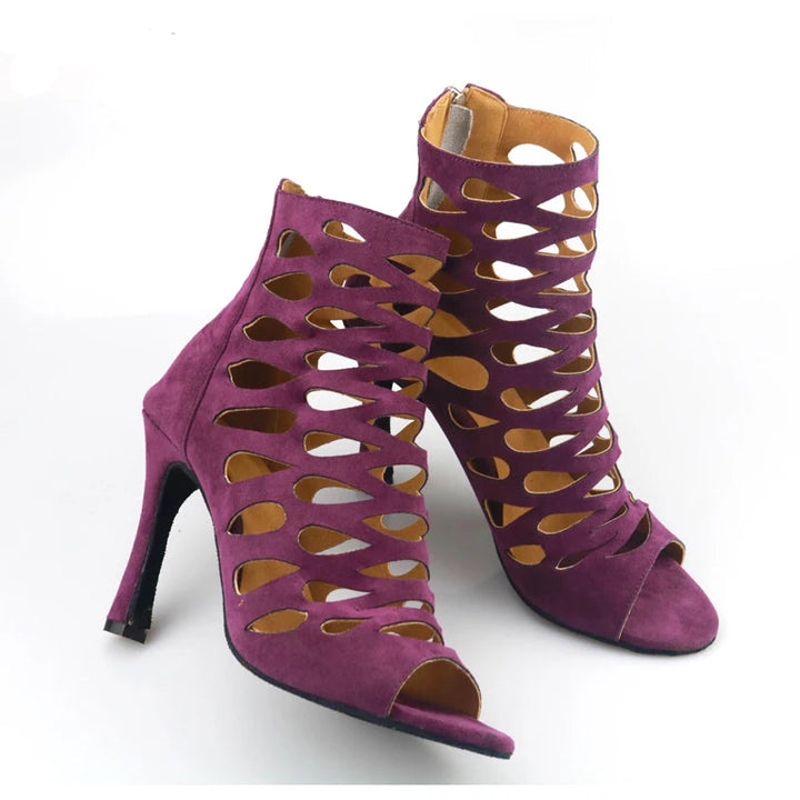 Bottines danse Kiara Talons Cubains de 6 à 10 cm