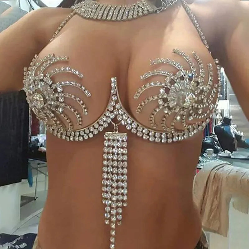 Soutien gorge Strass Crystal Diana