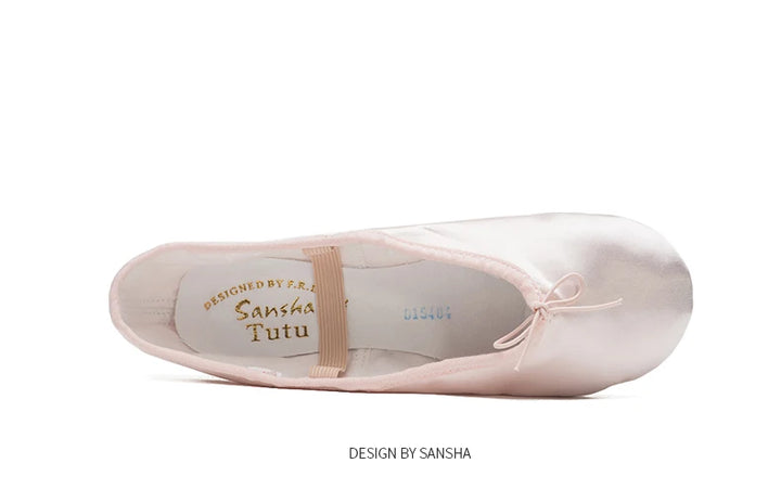 Chaussons demi-pointes semelle pleine Sansha
