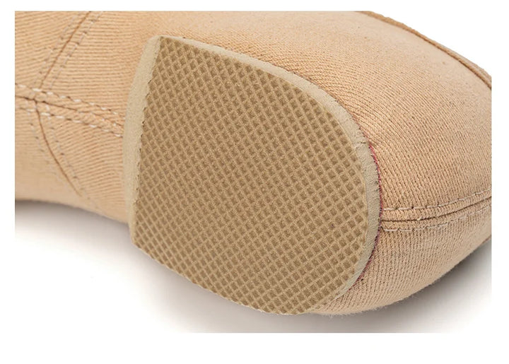 Chaussons jazz toile stretch bi-semelle Sansha