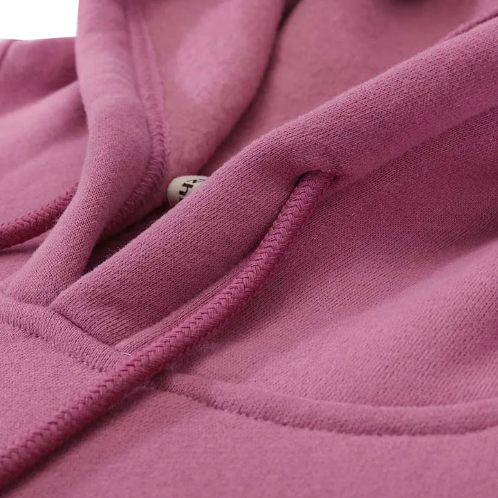 Sweat-shirt court à capuche manches longues Elisandra