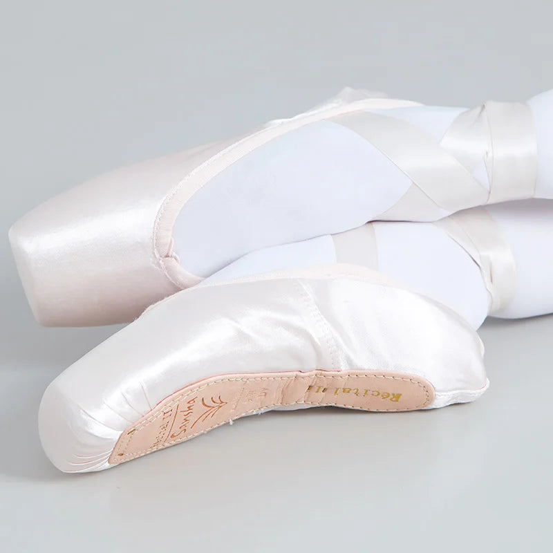 Chaussons Pointes satin Sansha Essentiel Récital2