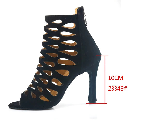 Bottines danse Kiara Talons Cubains de 6 à 10 cm
