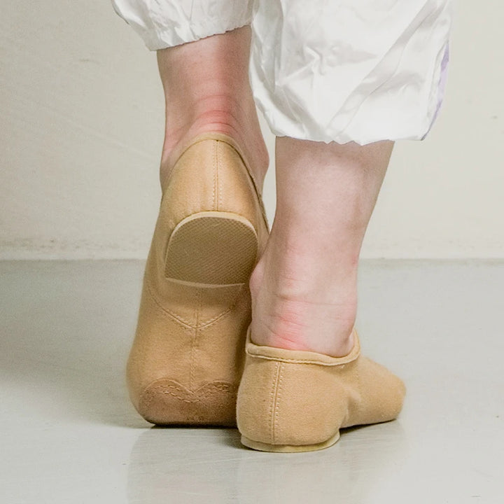 Chaussons jazz toile stretch bi-semelle Sansha