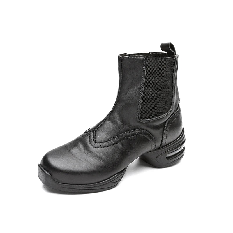 Boots Black Cow cuir Sansha