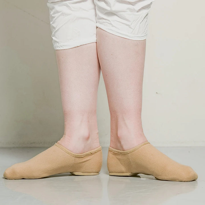 Chaussons jazz toile stretch bi-semelle Sansha