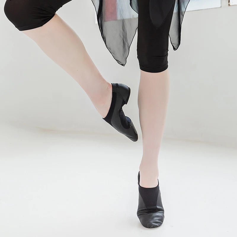 Chausson cuir Sansha Slip-On Modern Jazz Dance