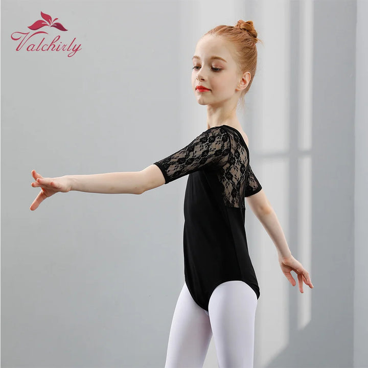 Justaucorps dentelle noire Kaitlyn