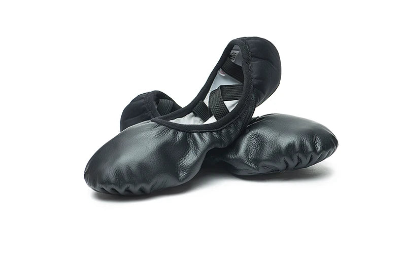 Chaussons danse demi-pointes cuir Sansha