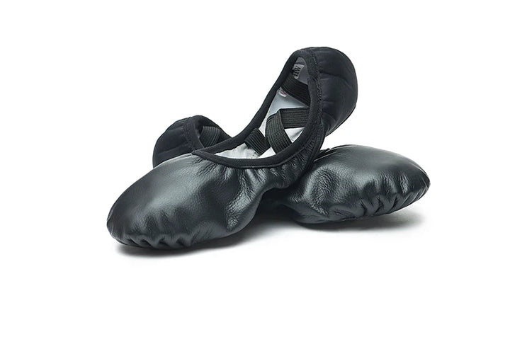 Chaussons danse demi-pointes cuir Sansha