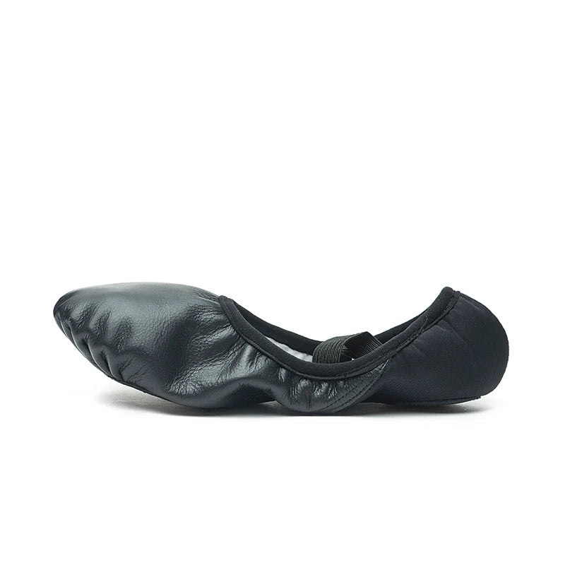 Chaussons danse demi-pointes cuir Sansha