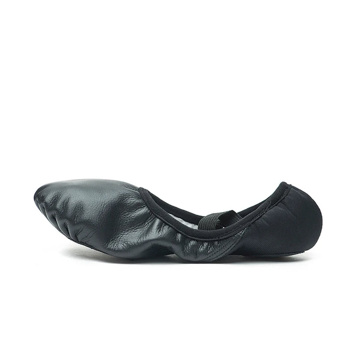 Chaussons danse demi-pointes cuir Sansha