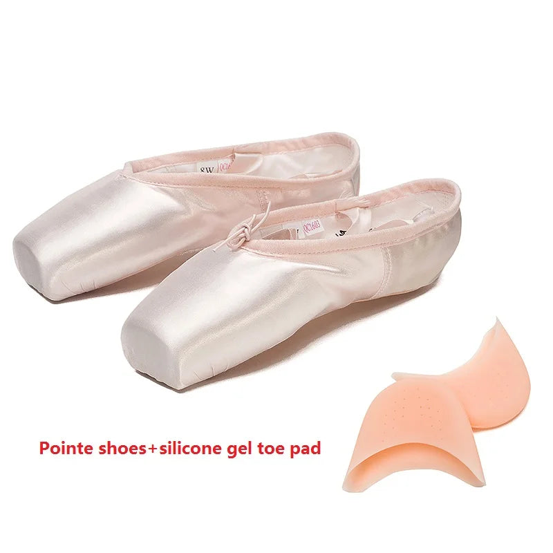 Chaussons Pointes satin Sansha Essentiel Récital2