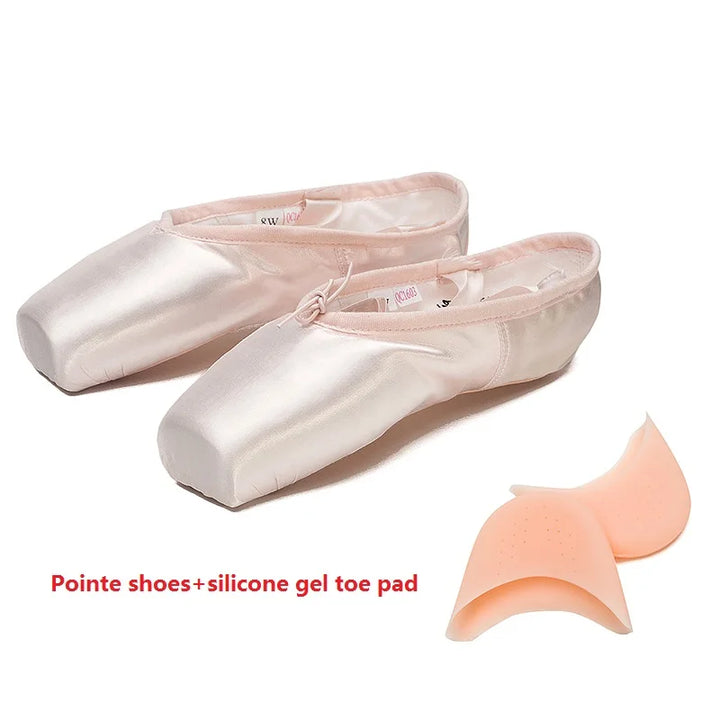 Chaussons Pointes satin Sansha Essentiel Récital2