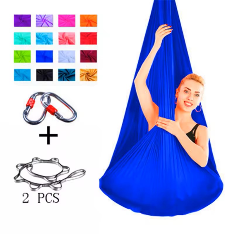 Hamac pour yoga aérien 5mx 2.8m avec accessoires