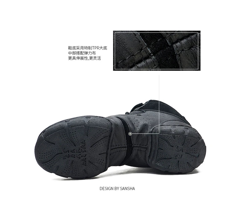 Baskets cuir Sansha Classic