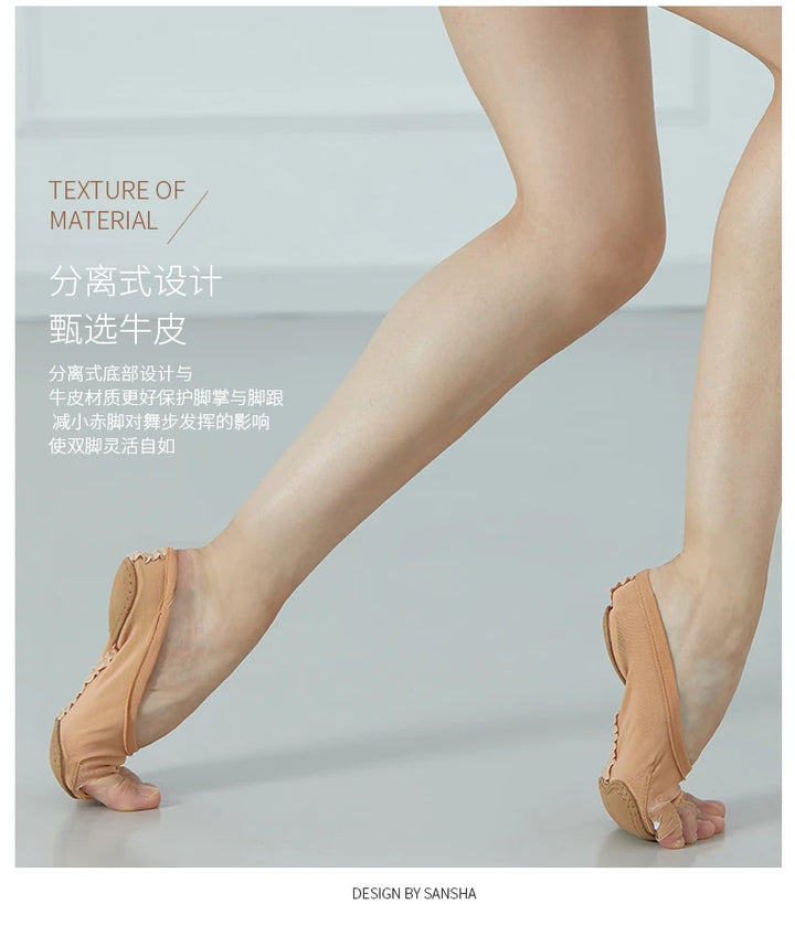 Chaussons demi-pointes open toe Sansha