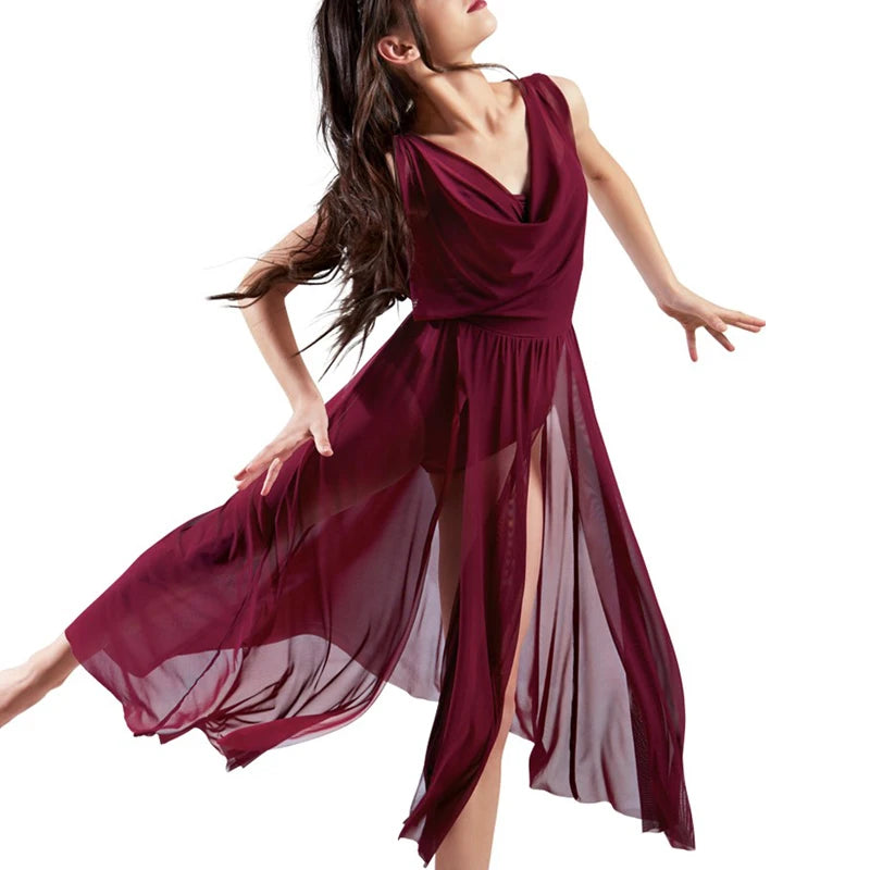 Robe longue justaucorps Mila dos nu