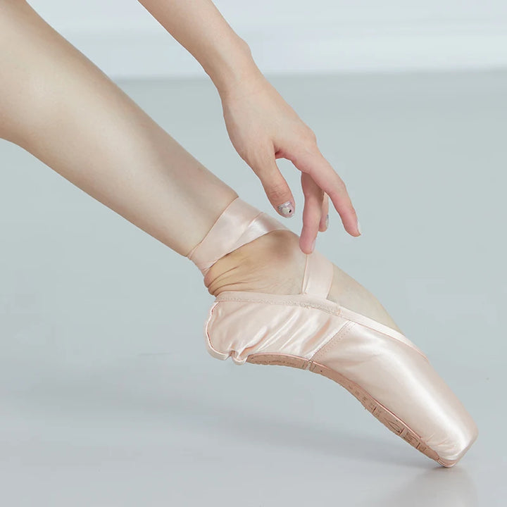 Chaussons Pointes satin Sansha modèle Cendrillon