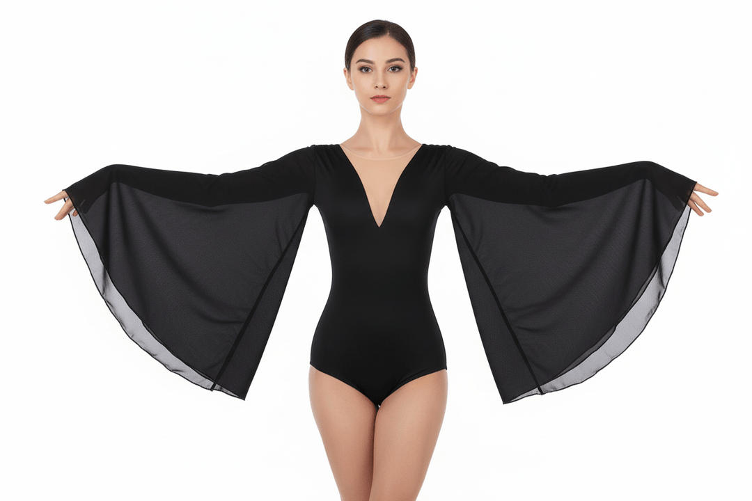Justaucorps manches larges Tamar