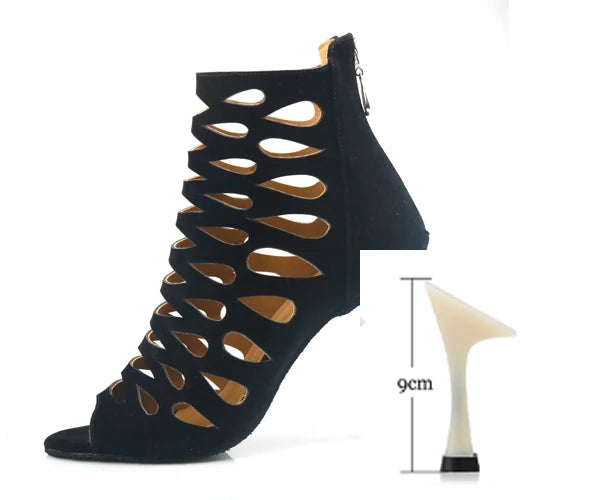 Bottines danse Kiara Talons Cubains de 6 à 10 cm