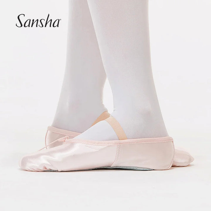 Chaussons demi-pointes semelle pleine Sansha