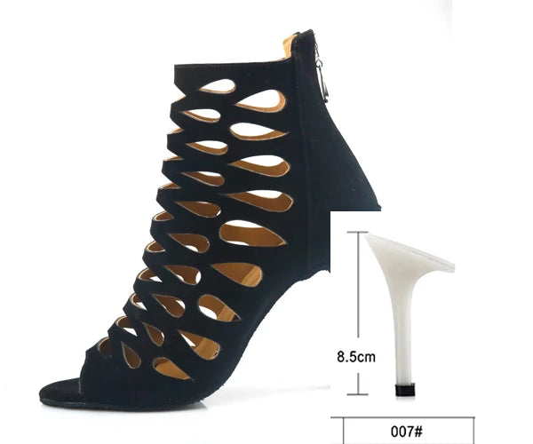 Bottines danse Kiara Talons Cubains de 6 à 10 cm