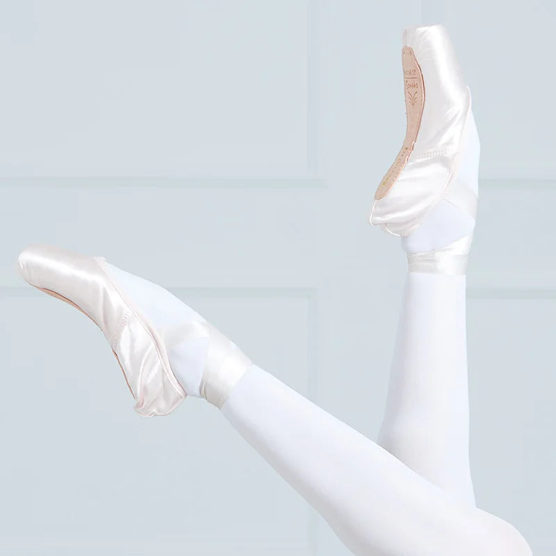 Chaussons Pointes satin Sansha Essentiel Récital2