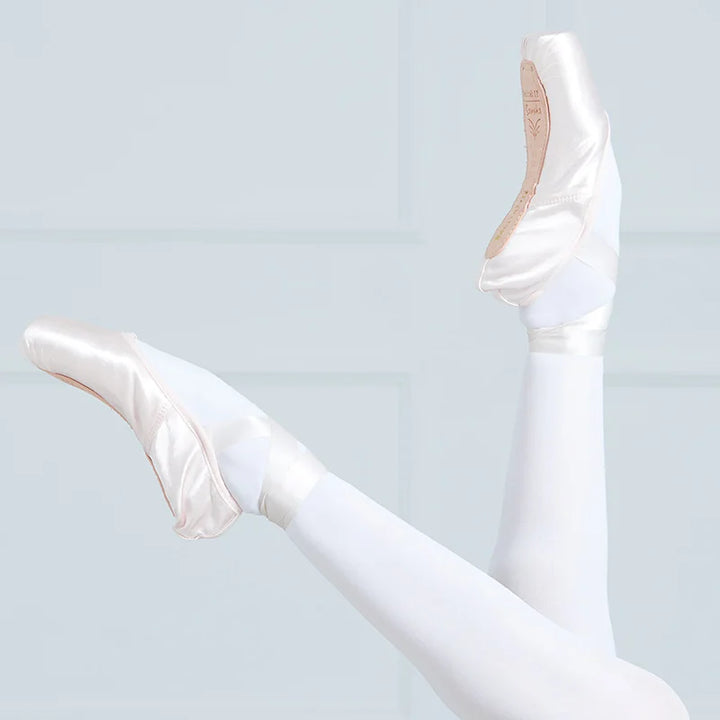 Chaussons Pointes satin Sansha Essentiel Récital2