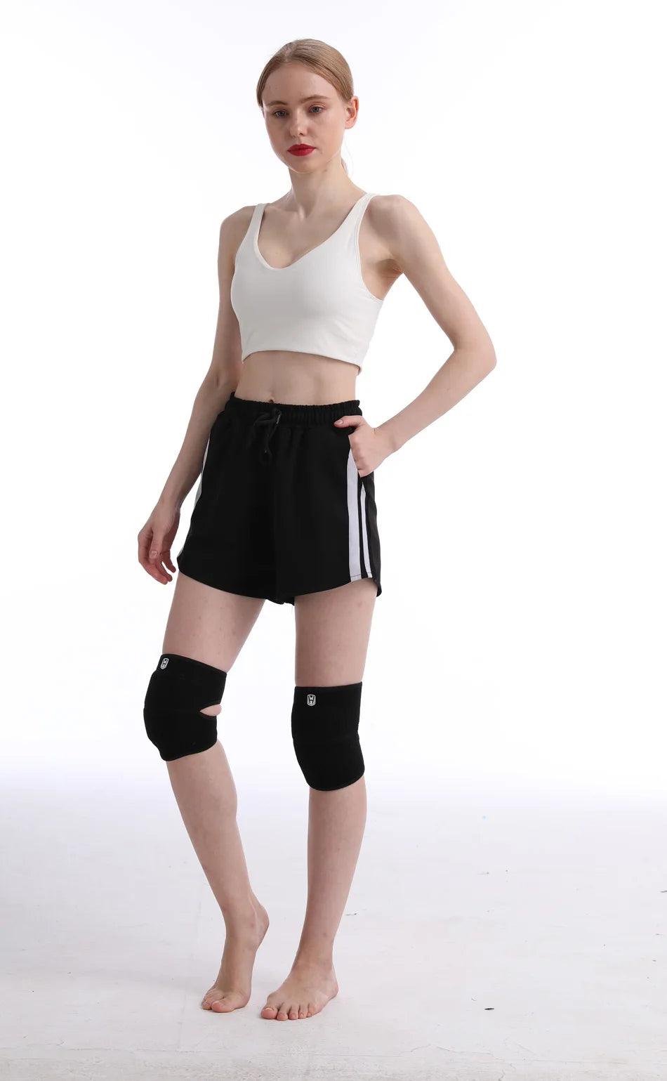 Genouillère danse velcro