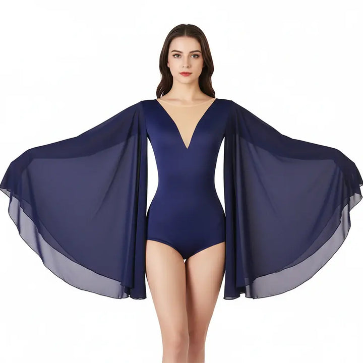 Justaucorps manches larges Tamar