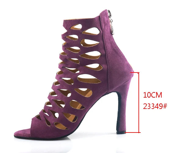 Bottines danse Kiara Talons Cubains de 6 à 10 cm