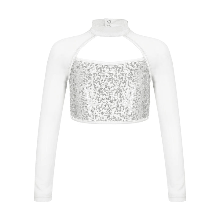 Top manches longues avec sequins Uma