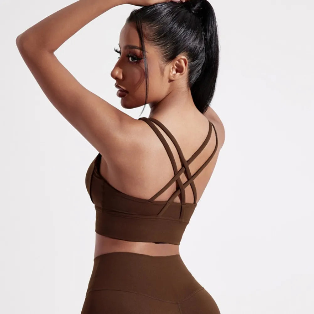 Brassière dos bretelles croisé Gaelle