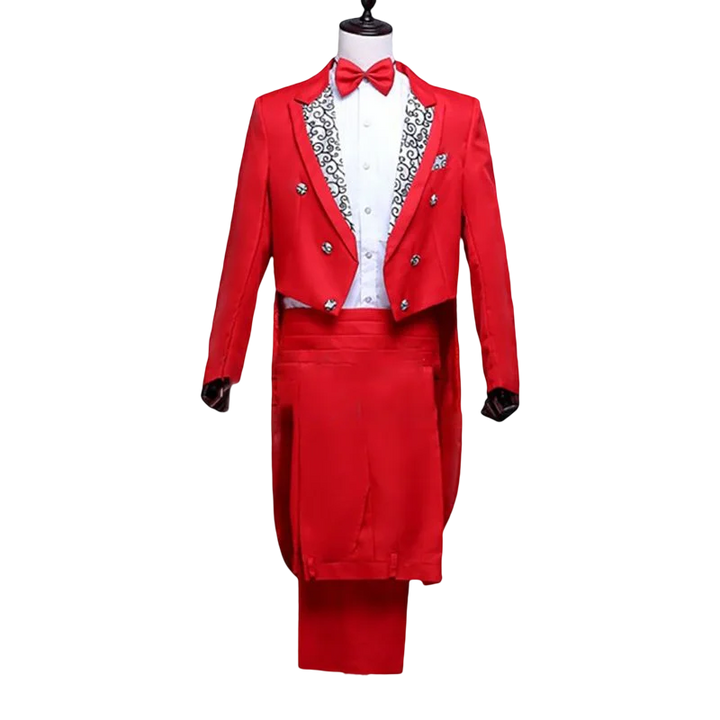 Ensemble Veste queue de pie avec Pantalon 3 coloris au choix