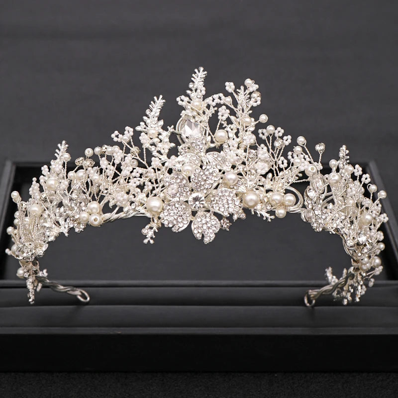 Couronne diadème strass crystal plusieurs modèles