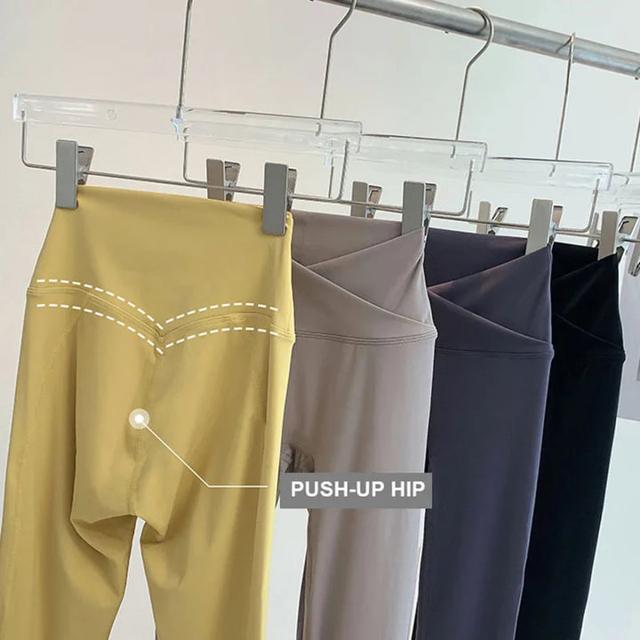 Legging taille haute croisee