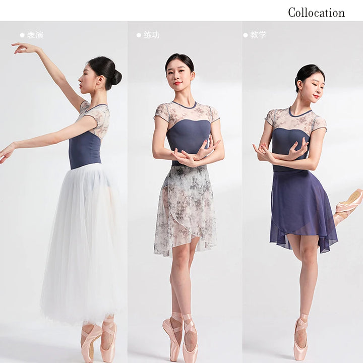 Justaucorps manches courtes Isadora Sansha