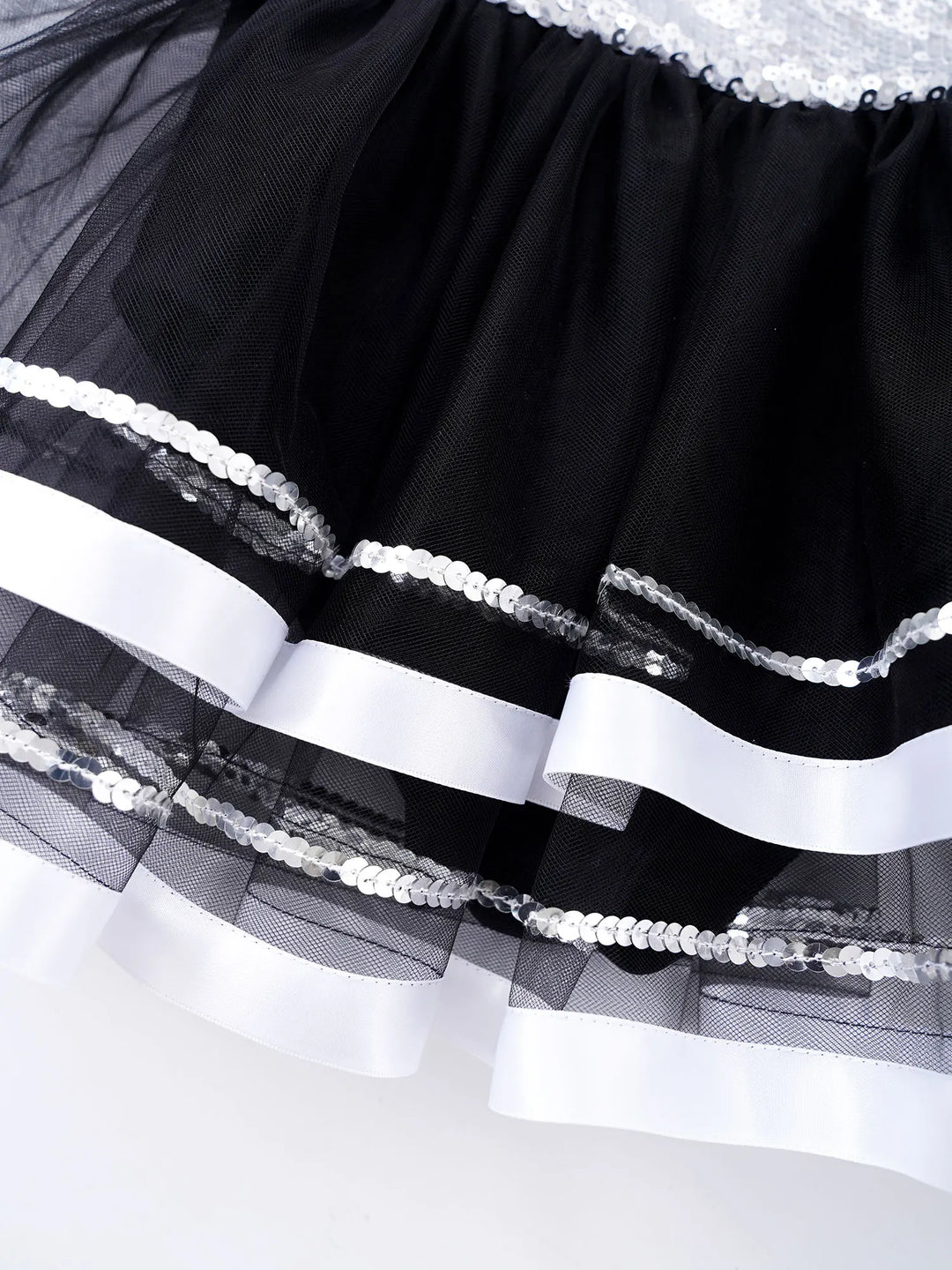 Robe justaucorps paillette sans manches Angélique