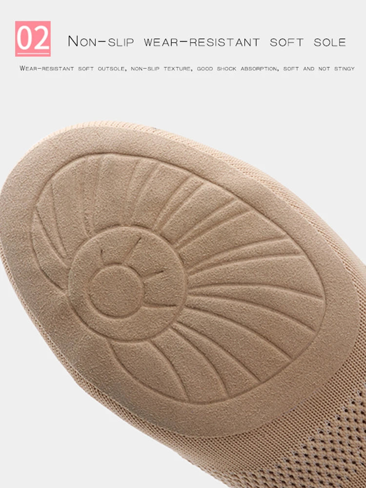 Chaussons Slip on unisexe Noa nude