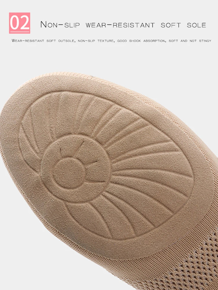 Chaussons Slip on unisexe Noa nude