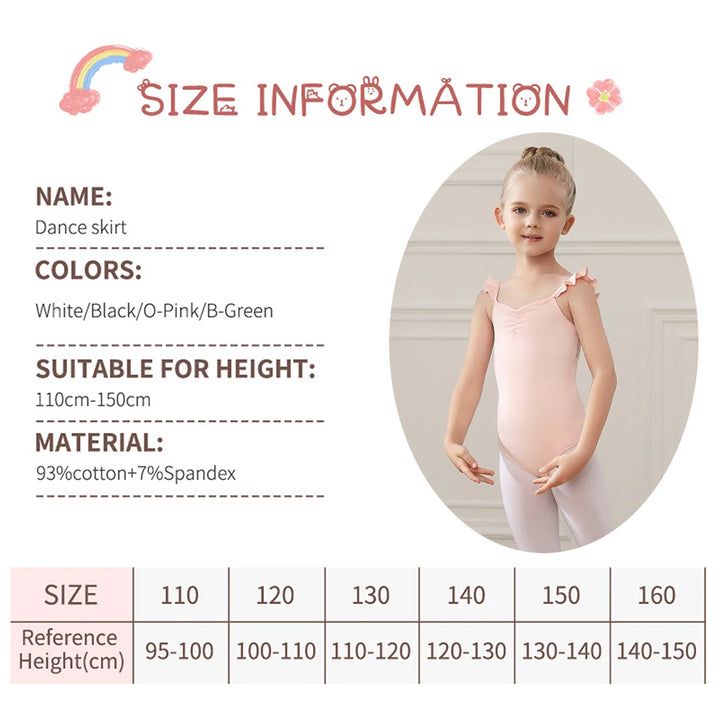 Justaucorps bretelles fantaisie Ondine