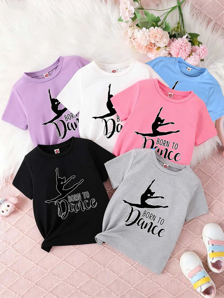 T-shirt manche courte Logo born to dance